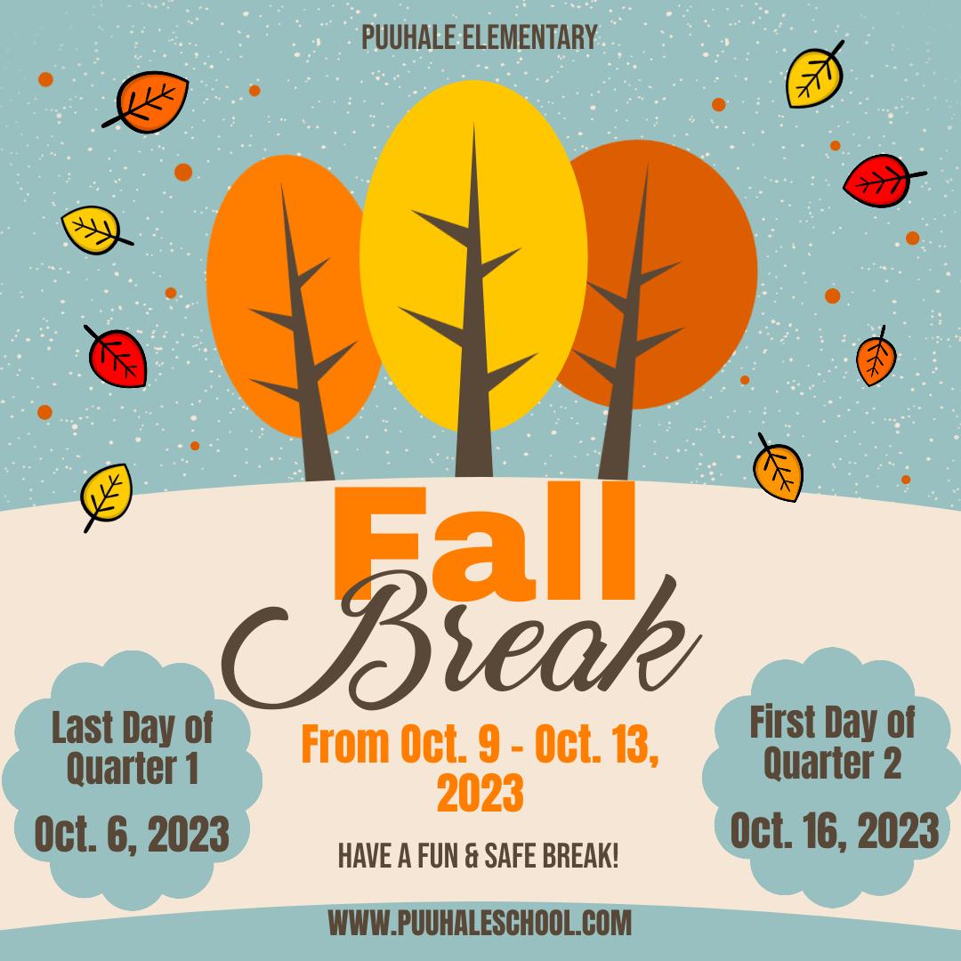 fall break 23-24